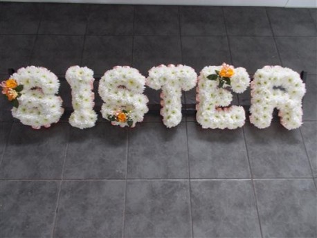 Sister lettering