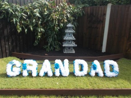 Grandad artificial letters
